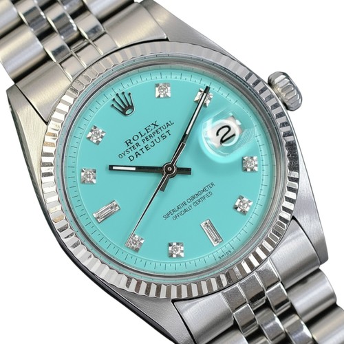 Rolex mens datejust - mens, steel