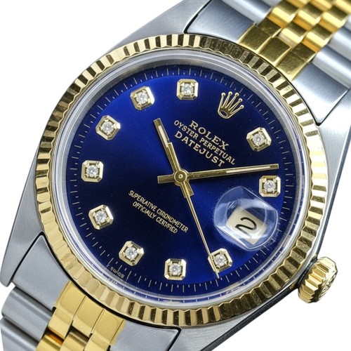 Rolex mens datejust two tone - mens,