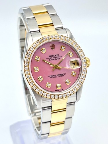 Rolex datejust 31mm 68273 pink - datejust,
