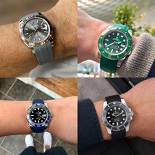 Oysterflex Style Rubber Strap