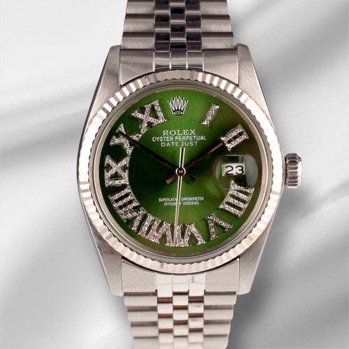 Rolex 36mm datejust steel - 36mm,