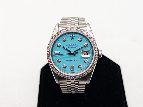 15000 rolex datejust - rolex, tiffany
