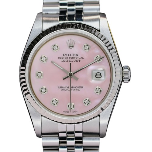 Rolex datejust 16014 steel - rolex,
