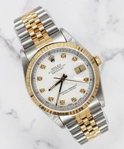 Rolex datejust mens steel - mens,